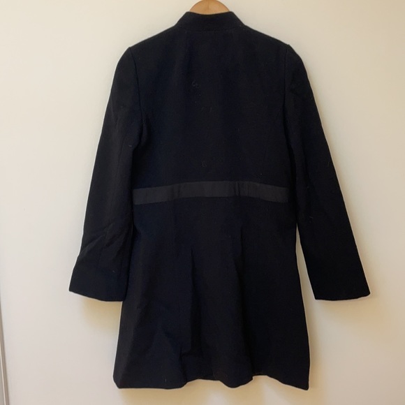 Marc by Marc Jacob’s Textured Black Jacket with Snap Buttons and Bow Tie Waist - Picture 7 of 8